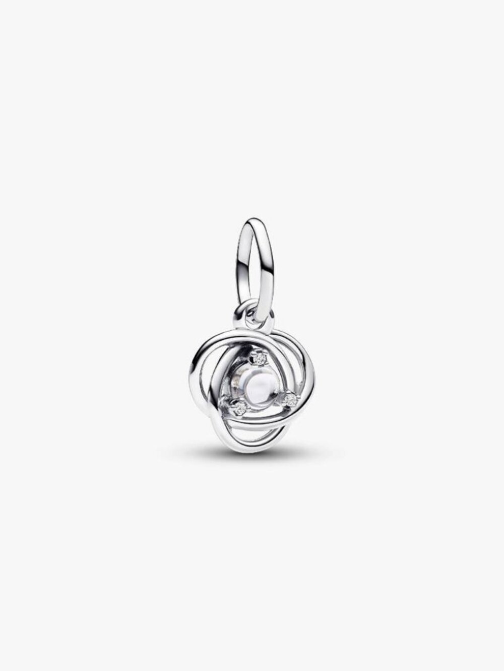 Pandora Clear Eternity Circle Dangle Charm
